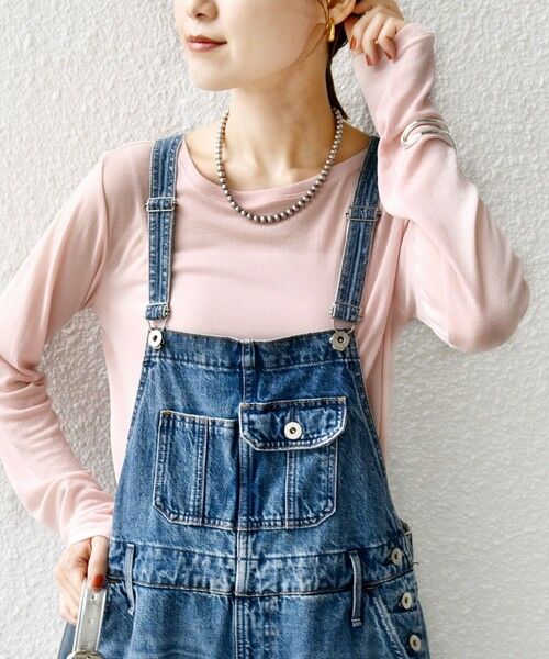 SHIPS / シップス Tシャツ | シアー フライス ロング スリーブ カットソー | 詳細28