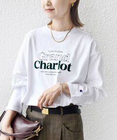 SHIPS / シップス カットソー（半袖以外） | 【SHIPS別注】Champion: プリント ロングスリーブ TEE
