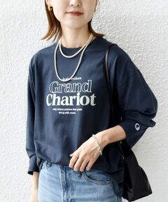 SHIPS / シップス カットソー（半袖以外） | 【SHIPS別注】Champion: プリント ロングスリーブ TEE