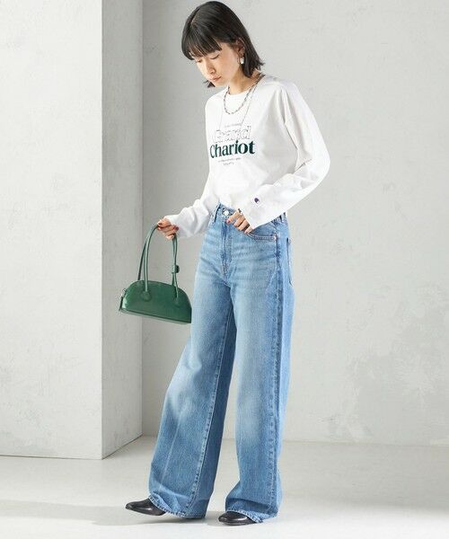 SHIPS / シップス カットソー(半袖以外) | 【SHIPS別注】Champion: プリント ロングスリーブ TEE | 詳細13