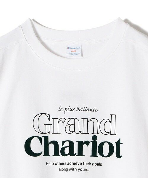 SHIPS / シップス カットソー(半袖以外) | 【SHIPS別注】Champion: プリント ロングスリーブ TEE | 詳細21