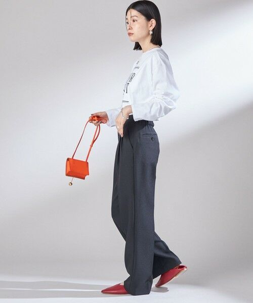 SHIPS / シップス カットソー(半袖以外) | 【SHIPS別注】Champion: プリント ロングスリーブ TEE | 詳細26