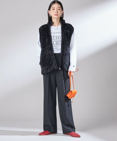 SHIPS / シップス カットソー(半袖以外) | 【SHIPS別注】Champion: プリント ロングスリーブ TEE | 詳細30