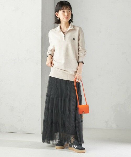 SHIPS / シップス スウェット | FRED PERRY: M3574 HALF ZIP SHIRT | 詳細1