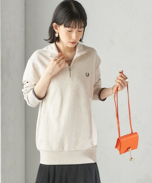 SHIPS / シップス スウェット | FRED PERRY: M3574 HALF ZIP SHIRT | 詳細11
