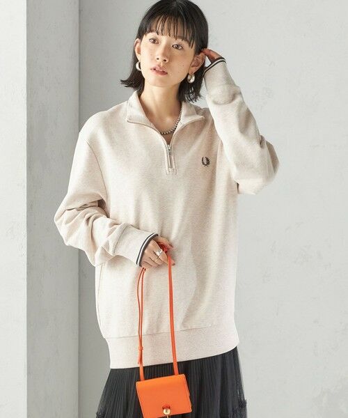 SHIPS / シップス スウェット | FRED PERRY: M3574 HALF ZIP SHIRT | 詳細12