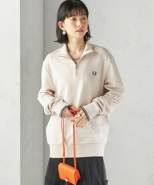 SHIPS / シップス スウェット | FRED PERRY: M3574 HALF ZIP SHIRT | 詳細13