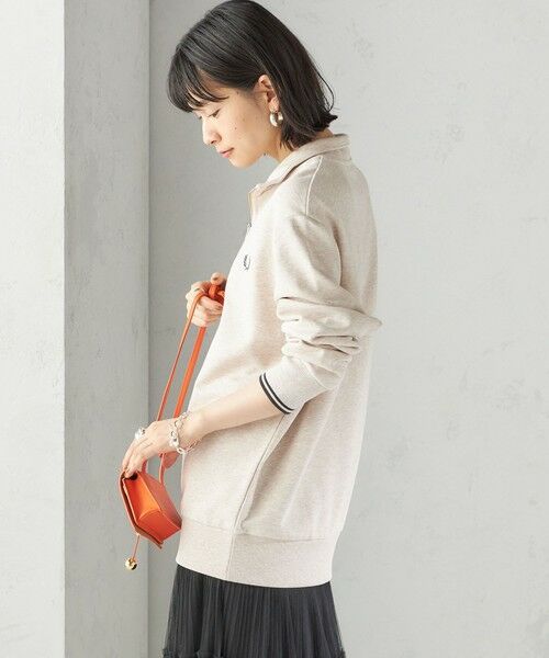 SHIPS / シップス スウェット | FRED PERRY: M3574 HALF ZIP SHIRT | 詳細8