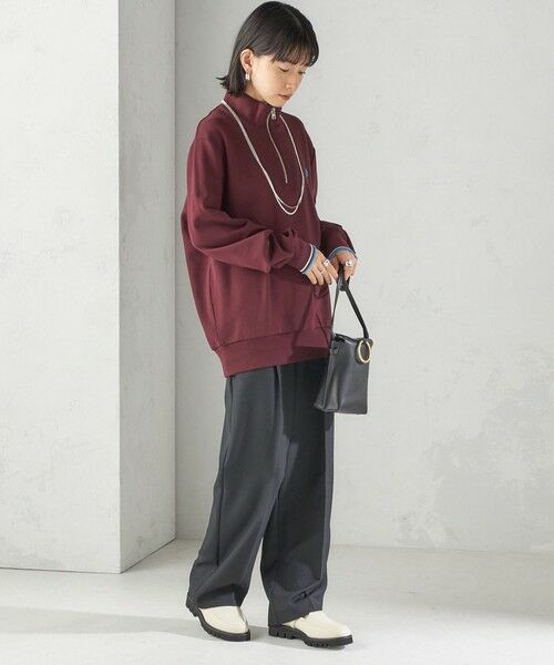 SHIPS / シップス スウェット | FRED PERRY: M3574 HALF ZIP SHIRT | 詳細22