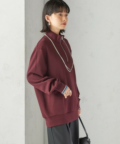 SHIPS / シップス スウェット | FRED PERRY: M3574 HALF ZIP SHIRT | 詳細26