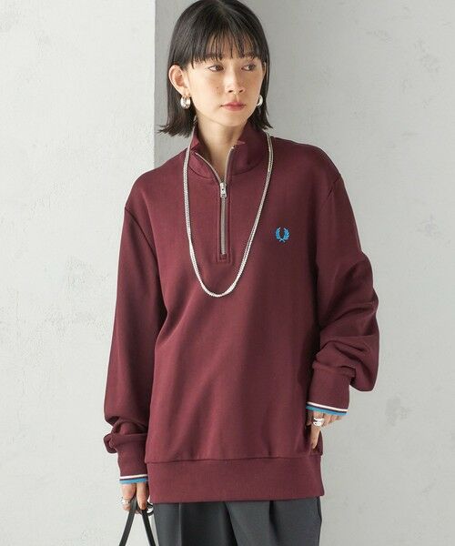 SHIPS / シップス スウェット | FRED PERRY: M3574 HALF ZIP SHIRT | 詳細29