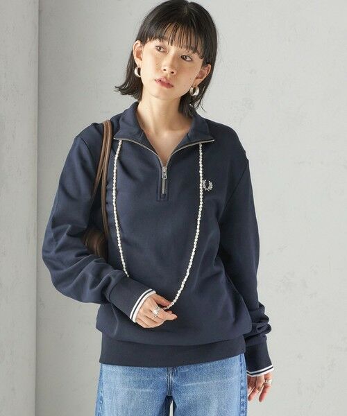 SHIPS / シップス スウェット | FRED PERRY: M3574 HALF ZIP SHIRT | 詳細13
