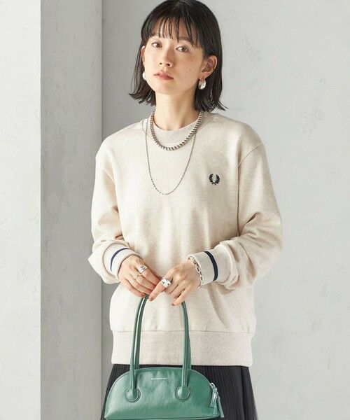 SHIPS / シップス スウェット | 【SHIPS別注】FRED PERRY: SINGLE TIPPED SWEAT | 詳細14