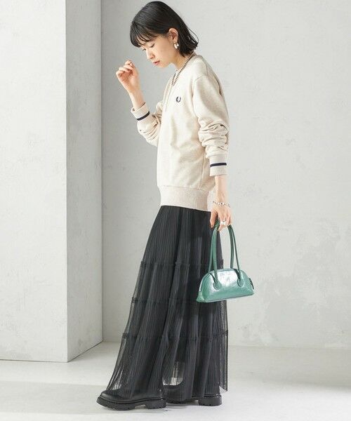 SHIPS / シップス スウェット | 【SHIPS別注】FRED PERRY: SINGLE TIPPED SWEAT | 詳細2