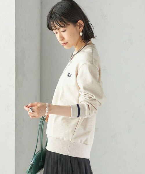 SHIPS / シップス スウェット | 【SHIPS別注】FRED PERRY: SINGLE TIPPED SWEAT | 詳細9