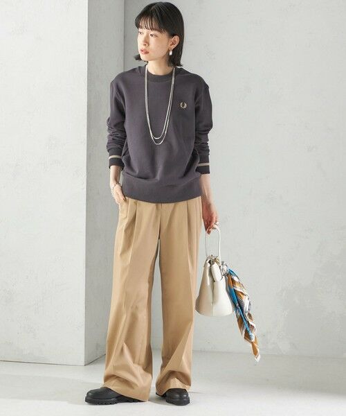 SHIPS / シップス スウェット | 【SHIPS別注】FRED PERRY: SINGLE TIPPED SWEAT | 詳細22