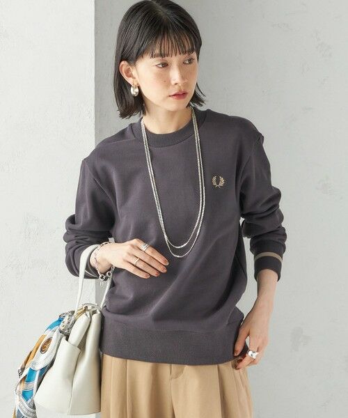 SHIPS / シップス スウェット | 【SHIPS別注】FRED PERRY: SINGLE TIPPED SWEAT | 詳細23