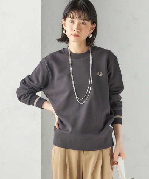 SHIPS / シップス スウェット | 【SHIPS別注】FRED PERRY: SINGLE TIPPED SWEAT | 詳細28