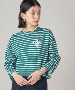 tシャツ SHIPS NINE CASE:ボーダー 長袖 TEE レディース 予約》SHIPS NINE CASE:ボーダー 長袖 TEE （カットソー