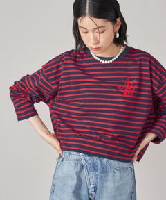 SHIPS / シップス カットソー | SHIPS NINE CASE:ボーダー 長袖 TEE