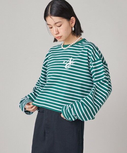 SHIPS / シップス カットソー | SHIPS NINE CASE:ボーダー 長袖 TEE | 詳細10