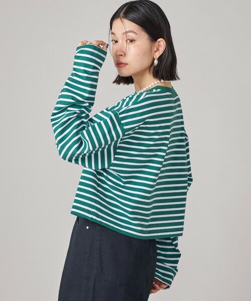 SHIPS / シップス カットソー | SHIPS NINE CASE:ボーダー 長袖 TEE | 詳細11