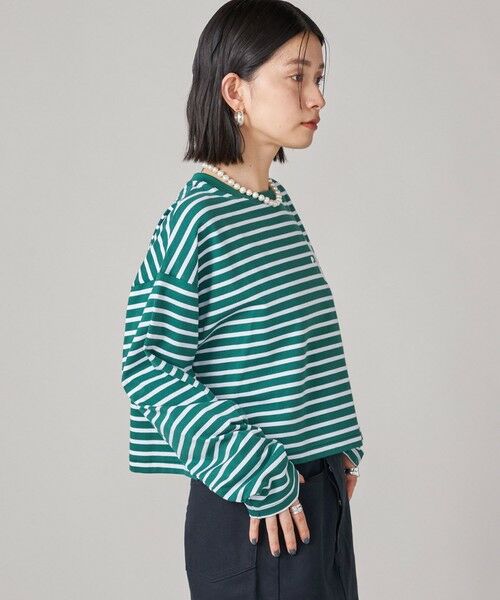 SHIPS / シップス カットソー | SHIPS NINE CASE:ボーダー 長袖 TEE | 詳細13
