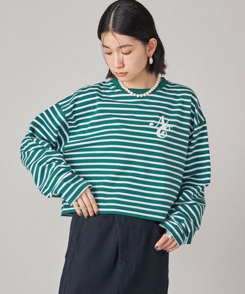 SHIPS / シップス カットソー | SHIPS NINE CASE:ボーダー 長袖 TEE | 詳細15
