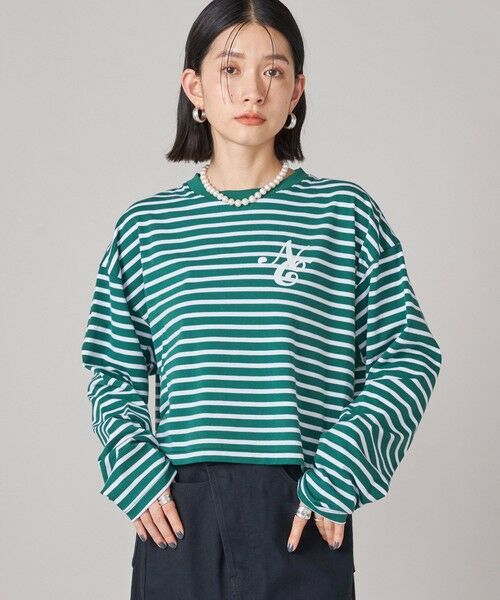 SHIPS / シップス カットソー | SHIPS NINE CASE:ボーダー 長袖 TEE | 詳細8