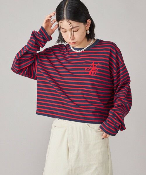 SHIPS / シップス カットソー | SHIPS NINE CASE:ボーダー 長袖 TEE | 詳細29