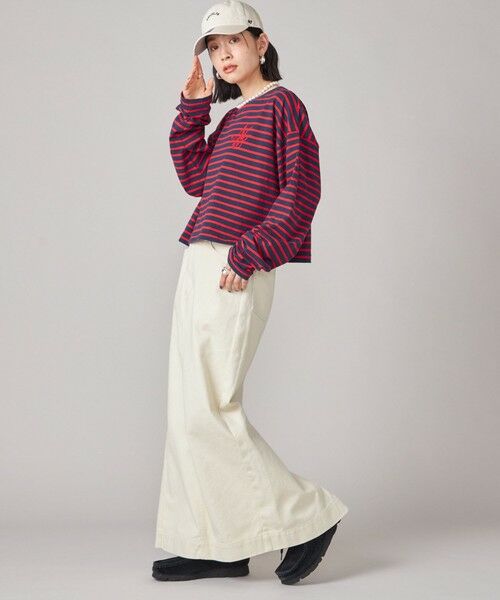 SHIPS / シップス カットソー | SHIPS NINE CASE:ボーダー 長袖 TEE | 詳細30