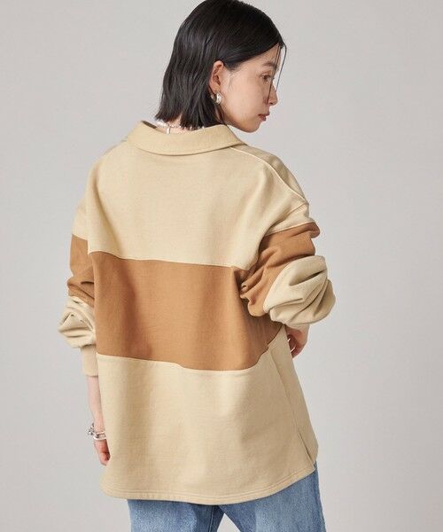 SHIPS / シップス Tシャツ | SHIPS NINE CASE:配色 スキッパー プルオーバー | 詳細10