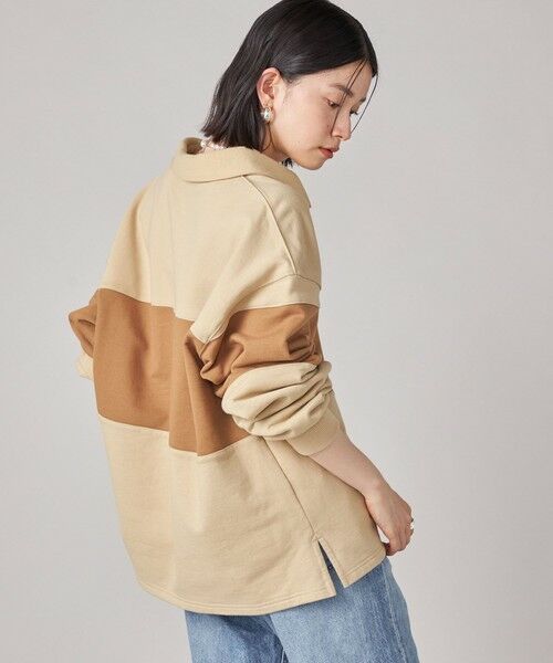 SHIPS / シップス Tシャツ | SHIPS NINE CASE:配色 スキッパー プルオーバー | 詳細11