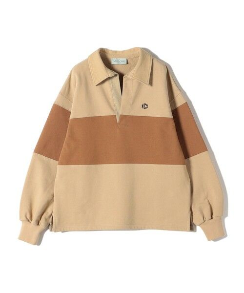 SHIPS / シップス Tシャツ | SHIPS NINE CASE:配色 スキッパー プルオーバー | 詳細14