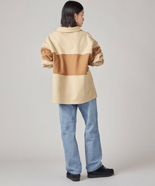 SHIPS / シップス Tシャツ | SHIPS NINE CASE:配色 スキッパー プルオーバー | 詳細3