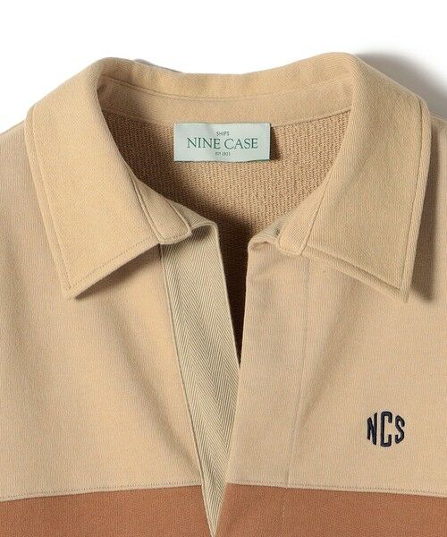 SHIPS / シップス Tシャツ | SHIPS NINE CASE:配色 スキッパー プルオーバー | 詳細16