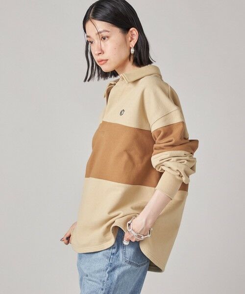 SHIPS / シップス Tシャツ | SHIPS NINE CASE:配色 スキッパー プルオーバー | 詳細9