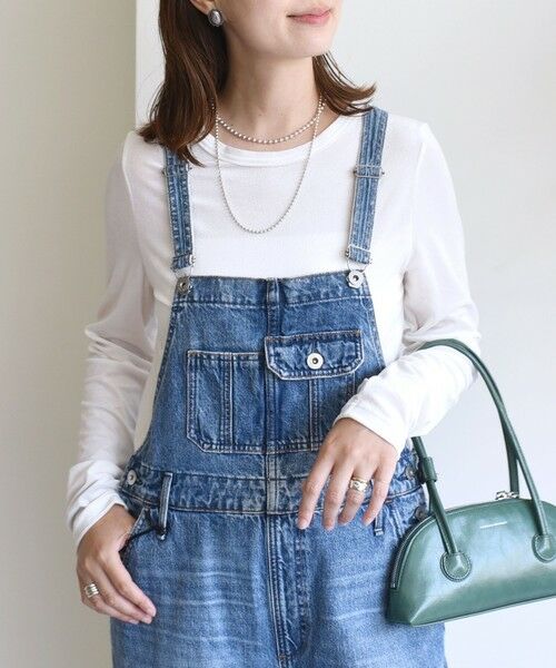 SHIPS / シップス カットソー（半袖以外） | 〈手洗い可能〉シアー トリコット  ポリエステル ベロア 前後2WAY ロングスリーブ | 詳細13