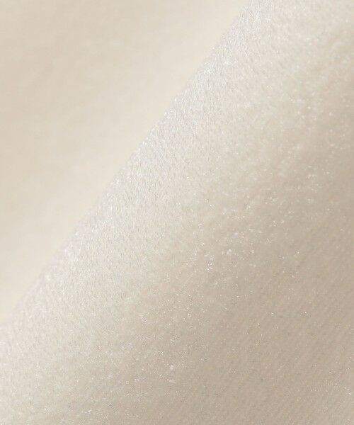 SHIPS / シップス カットソー（半袖以外） | 〈手洗い可能〉シアー トリコット  ポリエステル ベロア 前後2WAY ロングスリーブ | 詳細17