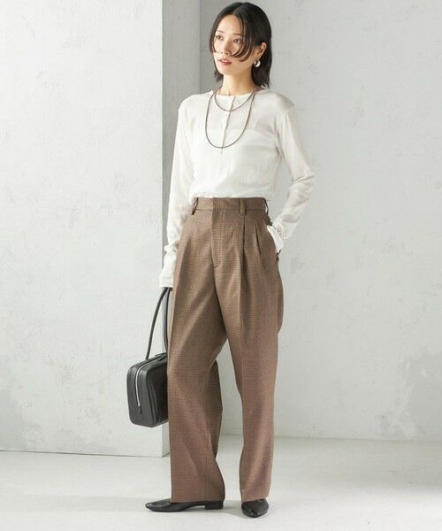 SHIPS / シップス Tシャツ | 【SHIPS別注】miller: シアー ヘンリー ネック ロング スリーブ TEE | 詳細18