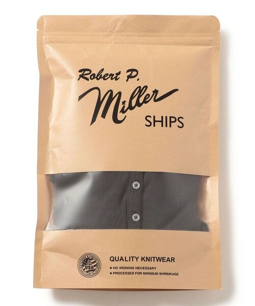 SHIPS / シップス Tシャツ | 【SHIPS別注】miller: シアー ヘンリー ネック ロング スリーブ TEE | 詳細21