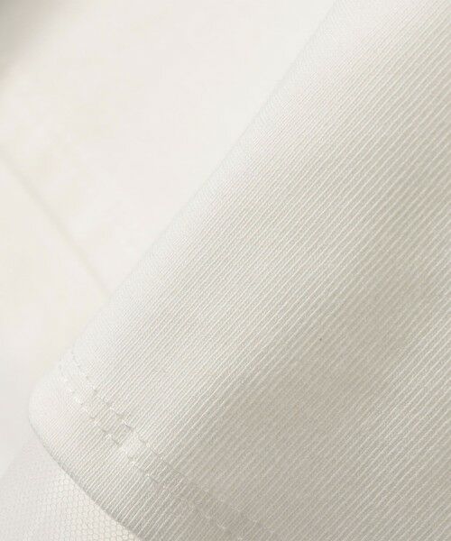 SHIPS / シップス カットソー | 【WEB限定】チュール コンビ ラウンド カットソー | 詳細10