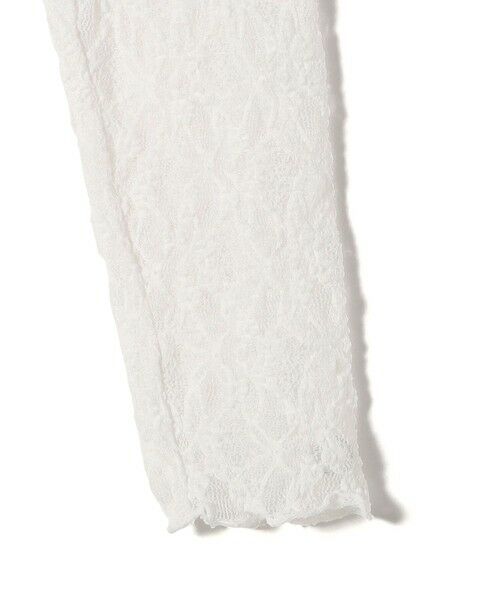 SHIPS / シップス カットソー | SHIPS NINE CASE:〈手洗い可能〉シアー レース ハイネック プルオーバー | 詳細27