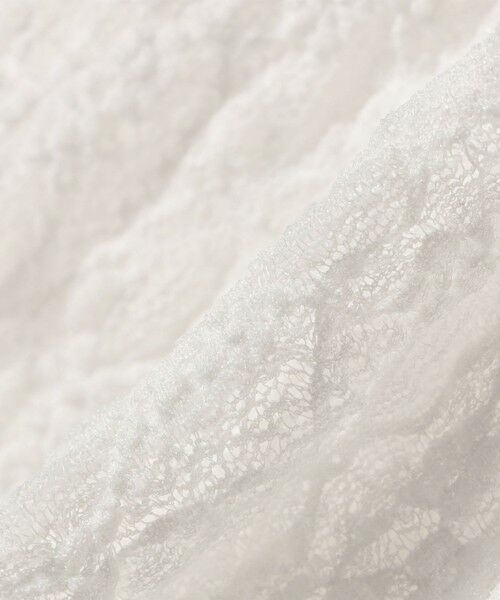 SHIPS / シップス カットソー | SHIPS NINE CASE:〈手洗い可能〉シアー レース ハイネック プルオーバー | 詳細29