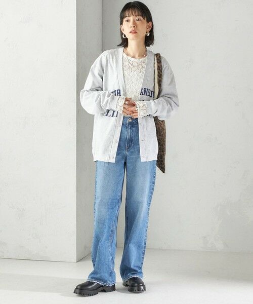 SHIPS / シップス カーディガン・ボレロ | 【SHIPS別注】Odub:Vネック ロゴ カーディガン | 詳細15