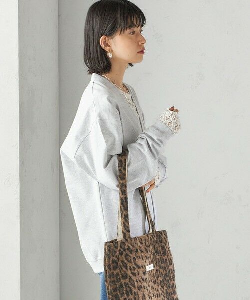 SHIPS / シップス カーディガン・ボレロ | 【SHIPS別注】Odub:Vネック ロゴ カーディガン | 詳細9