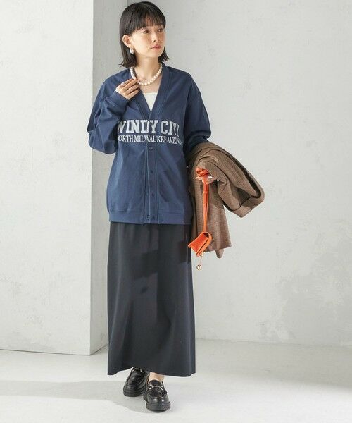 SHIPS / シップス カーディガン・ボレロ | 【SHIPS別注】Odub:Vネック ロゴ カーディガン | 詳細26