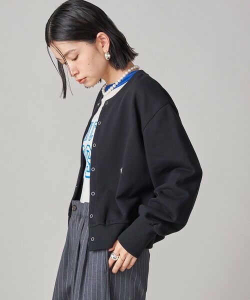 SHIPS / シップス カーディガン・ボレロ | SHIPS NINE CASE:〈洗濯機可能〉裏毛 カーディガン | 詳細8