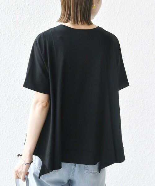 SHIPS / シップス カットソー | ヘムフレア ショート スリーブ プルオーバー | 詳細19