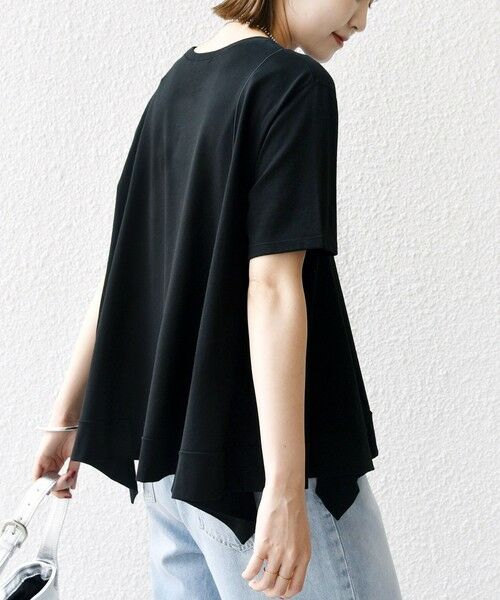 SHIPS / シップス カットソー | ヘムフレア ショート スリーブ プルオーバー | 詳細20